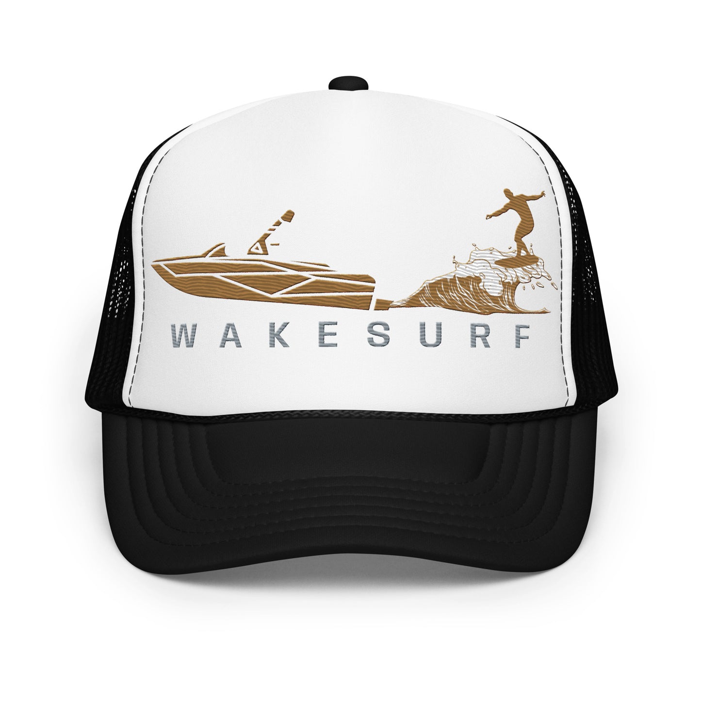 Wakesurf Golden Hour Foam trucker hat