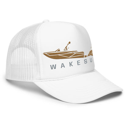 Wakesurf Golden Hour Foam trucker hat