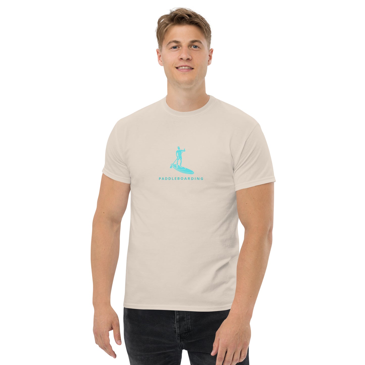 Paddleboarding Minimalistic Paddleboarder classic tee