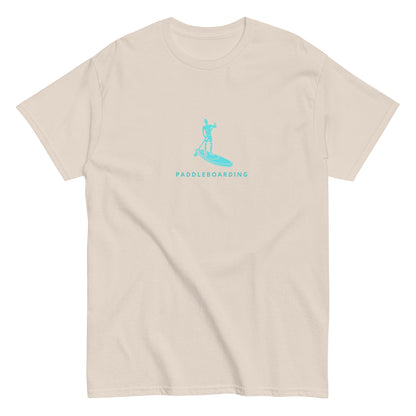 Paddleboarding Minimalistic Paddleboarder classic tee