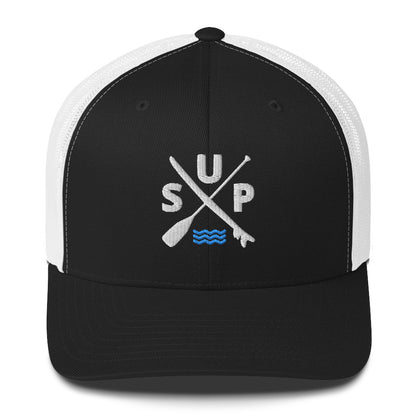 SUP Paddle X Board Paddleboarding SnapBack Trucker Cap