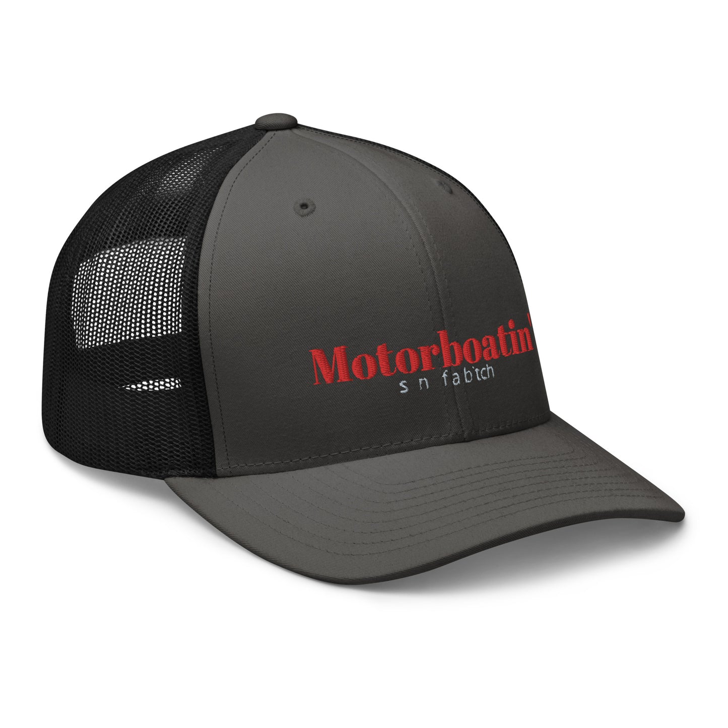 Motorboatin' Son of a Bitch Trucker Cap