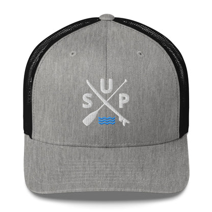 SUP Paddle X Board Paddleboarding SnapBack Trucker Cap