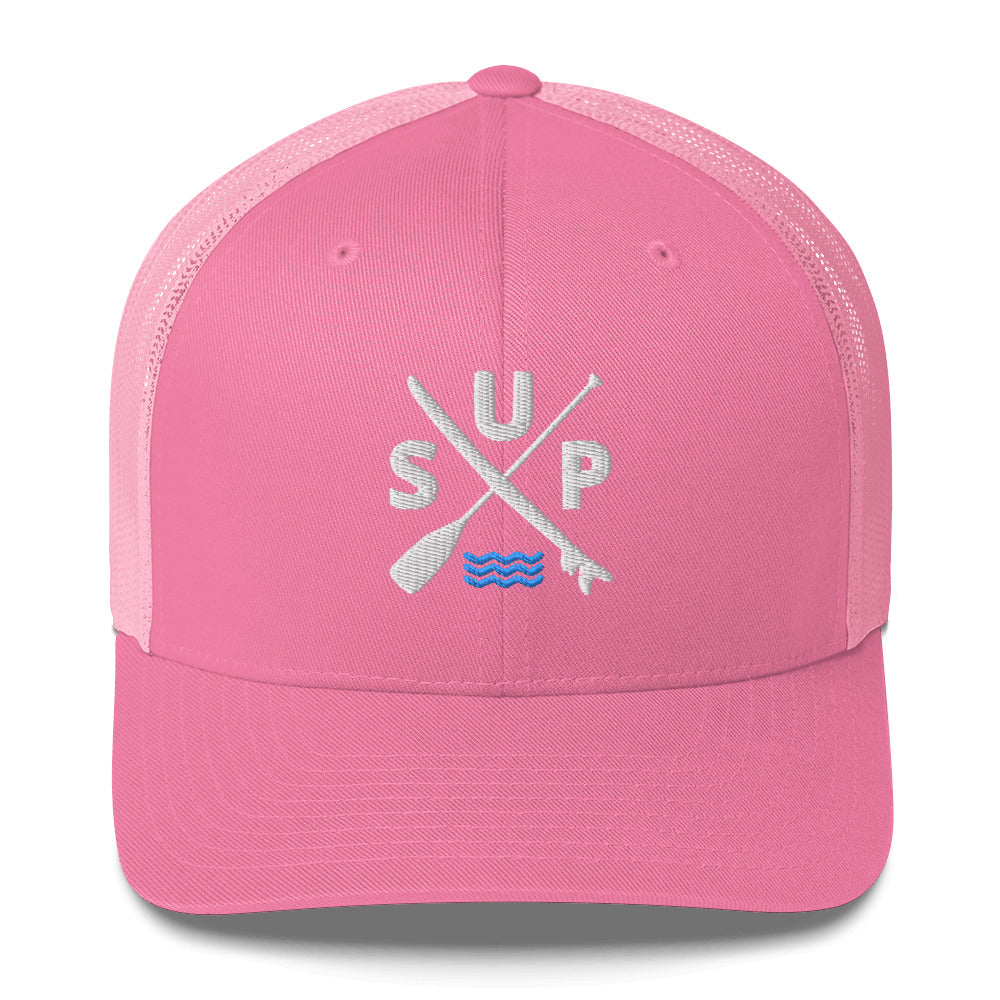 SUP Paddle X Board Paddleboarding SnapBack Trucker Cap