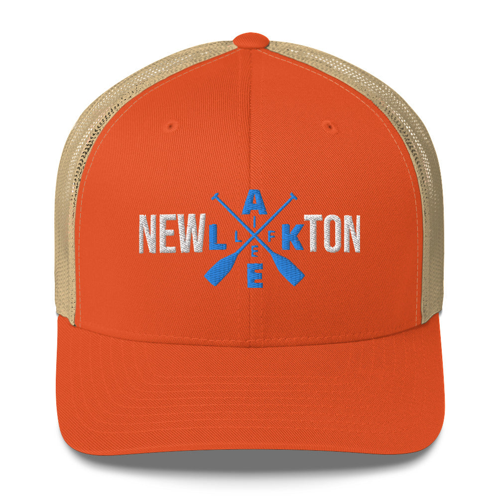 Newton Lake X Oars Trucker Cap