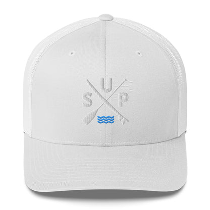 SUP Paddle X Board Paddleboarding SnapBack Trucker Cap