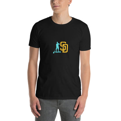 Paddle Board SD San Diego Short-Sleeve Unisex T-Shirt