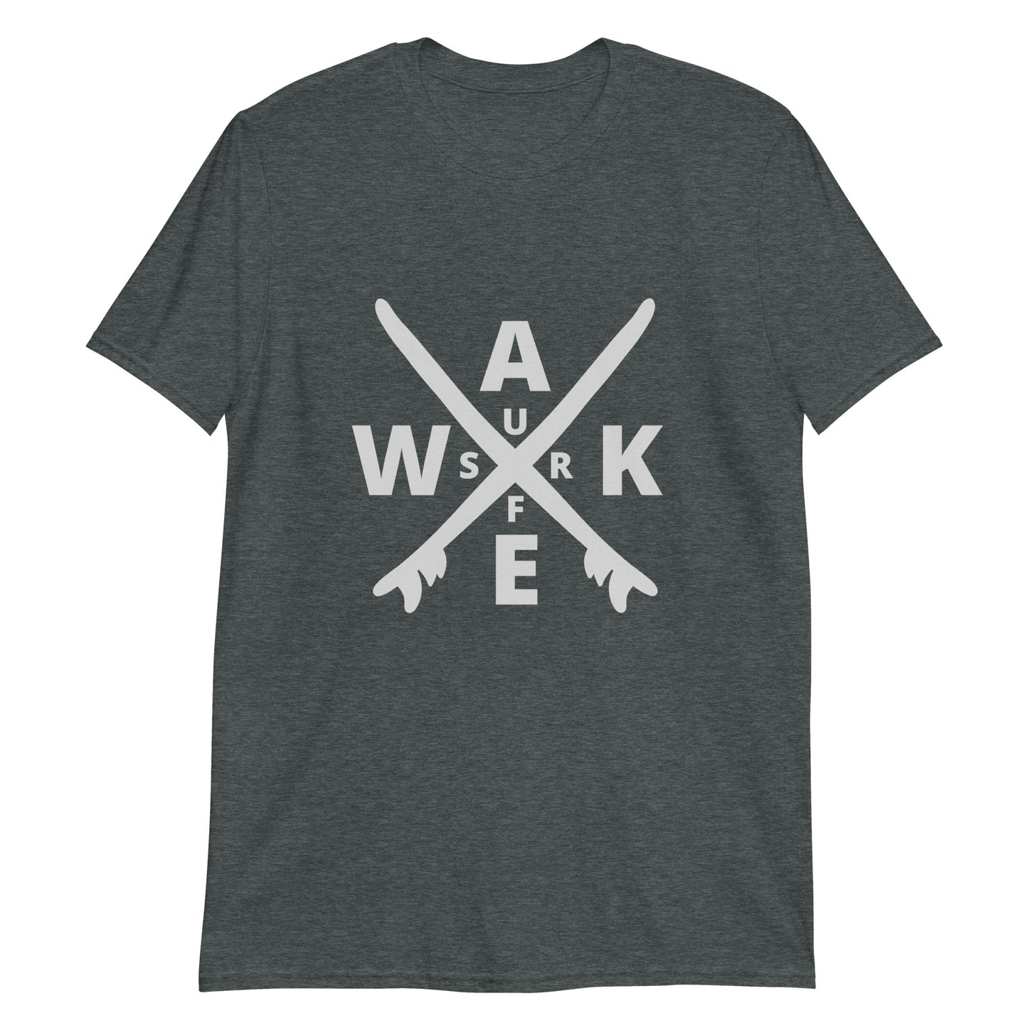 Wakesurf Board X Wake Surf Short-Sleeve Unisex T-Shirt