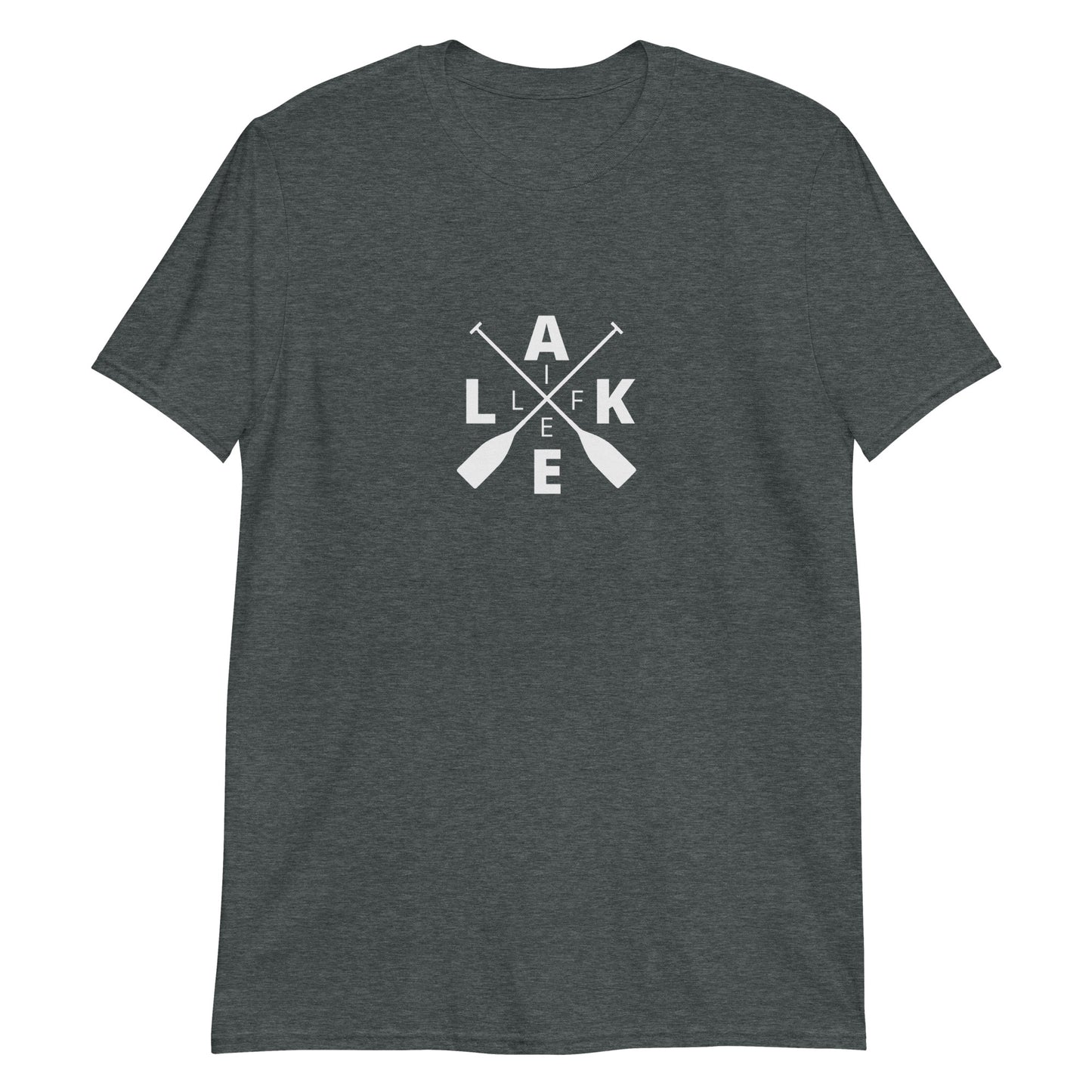 Lake Life X Oars Logo Short-Sleeve Unisex T-Shirt