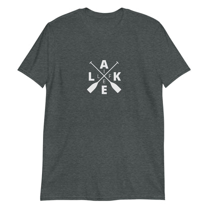 Lake Life X Oars Logo Short-Sleeve Unisex T-Shirt