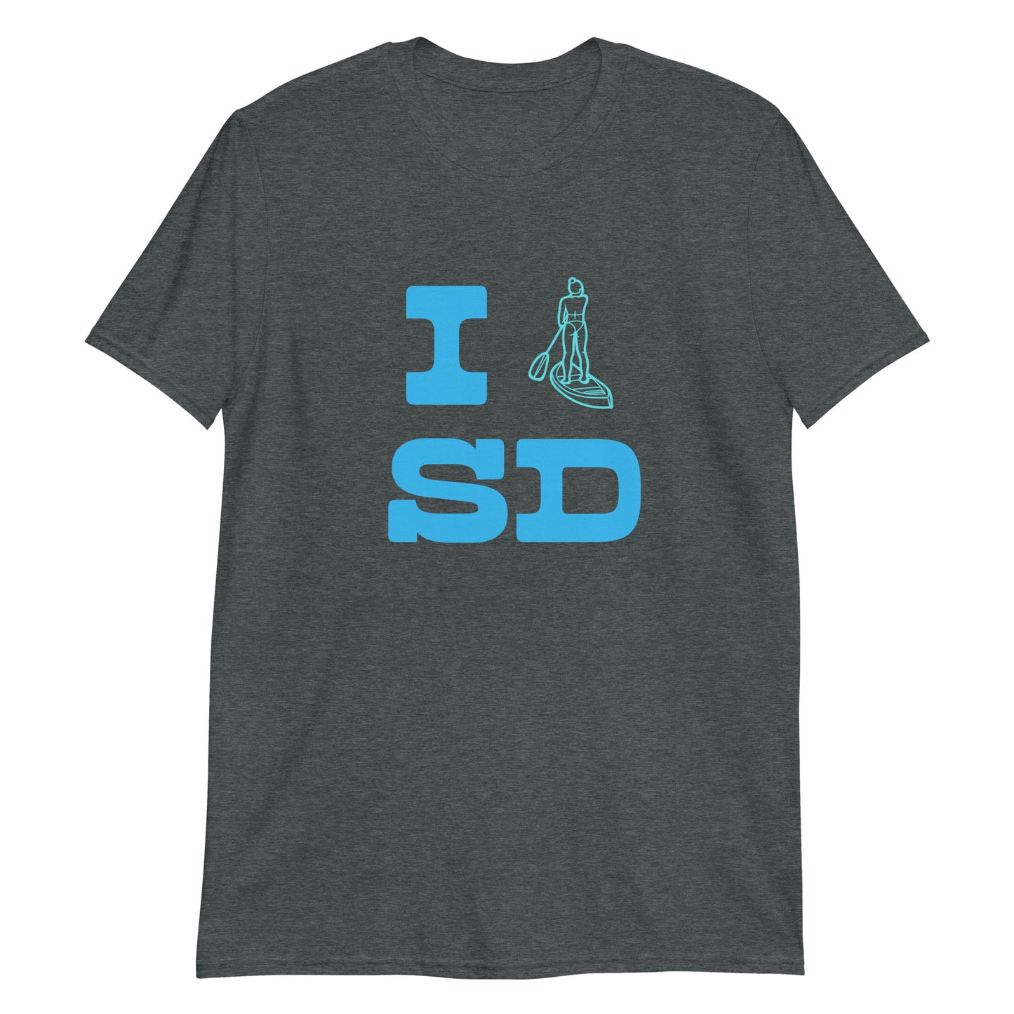 I Paddle SD Woman Paddler Short-Sleeve Unisex T-Shirt