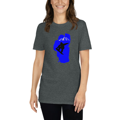 Lake Tahoe Snowboard Club Short-Sleeve Unisex T-Shirt