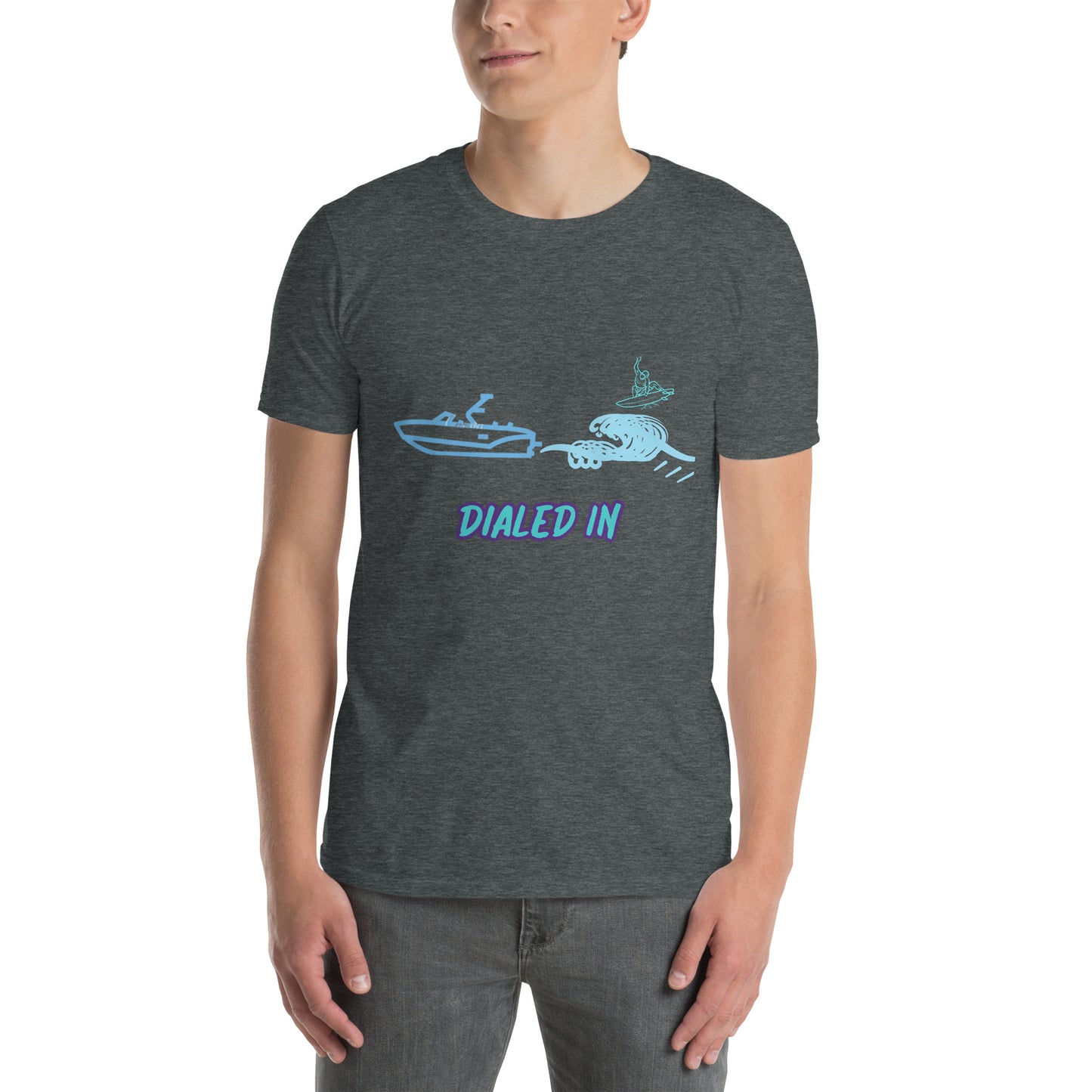 Wakesurf Dialed In Wave Short-Sleeve Unisex T-Shirt