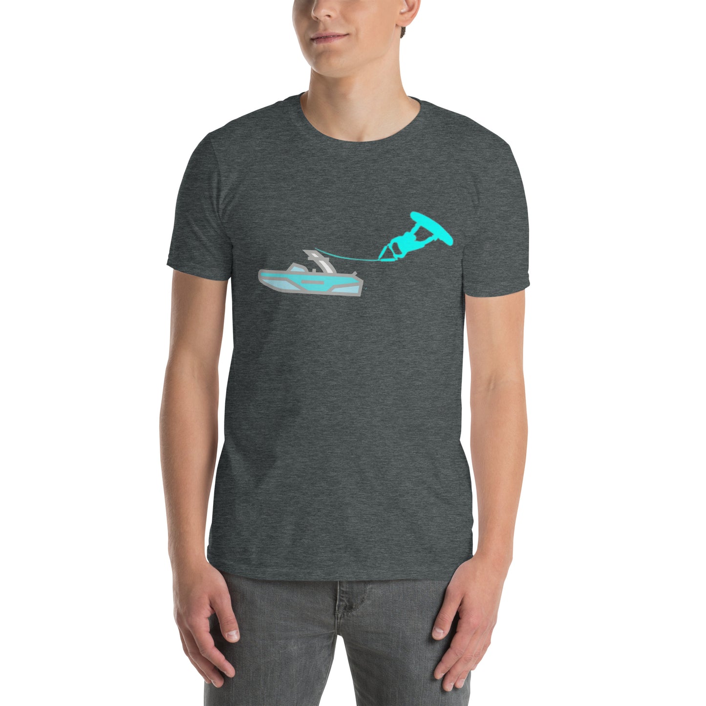 Wakeboarding Simplistic Short-Sleeve Unisex T-Shirt