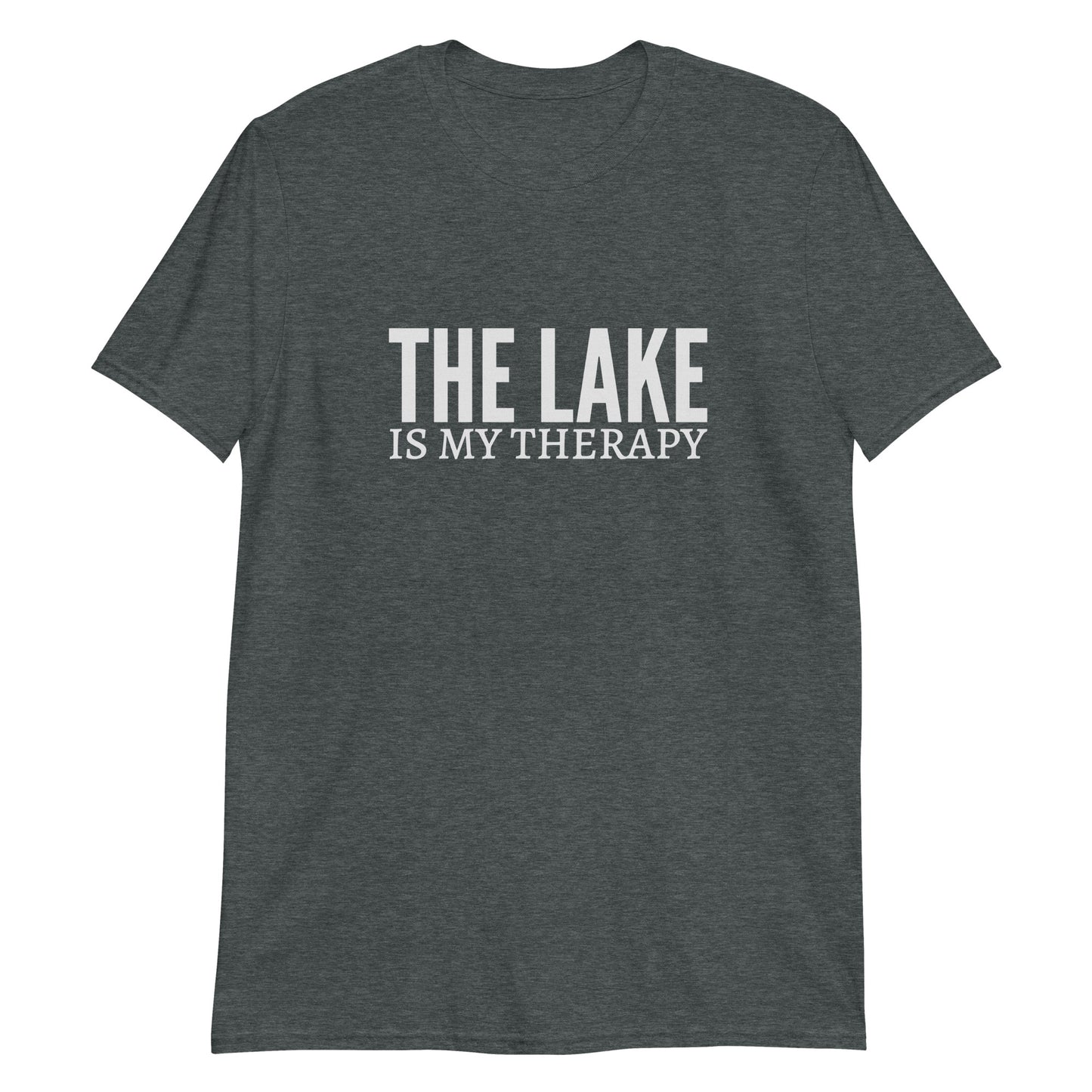 The Lake Is My Therapy Short-Sleeve Unisex T-Shirt