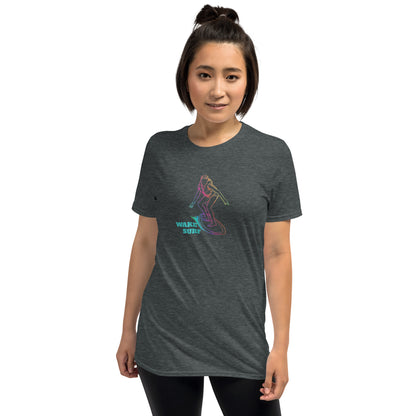 Wakesufer Girl Colorful Short-Sleeve Unisex T-Shirt