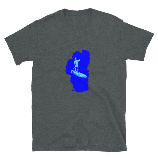 Paddleboard on Lake Tahoe Short-Sleeve Unisex T-Shirt