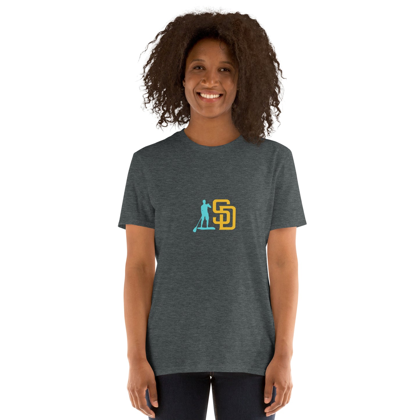 Paddle Board SD San Diego Short-Sleeve Unisex T-Shirt