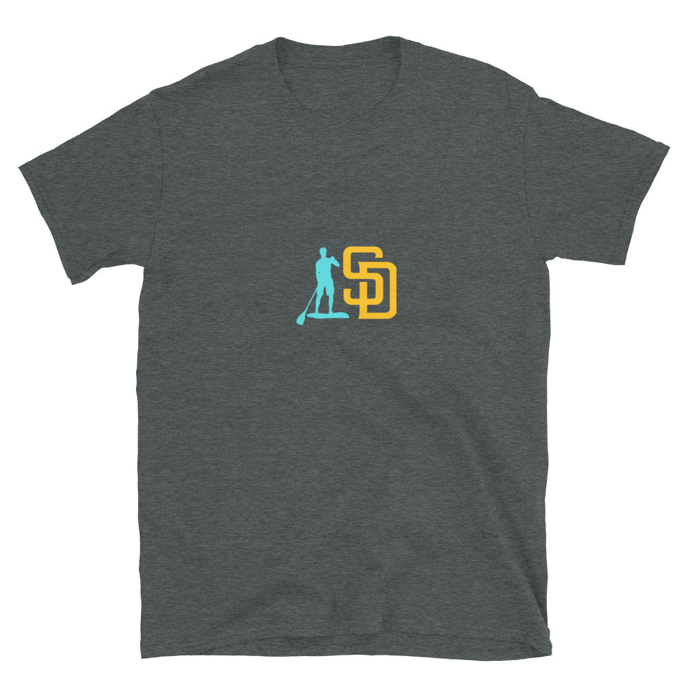 Paddle Board SD San Diego Short-Sleeve Unisex T-Shirt