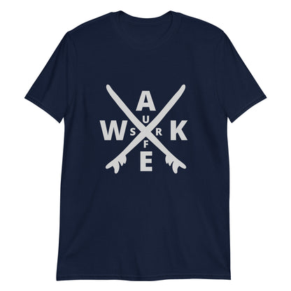 Wakesurf Board X Wake Surf Short-Sleeve Unisex T-Shirt