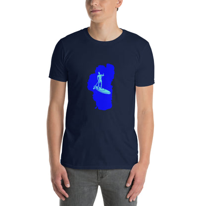 Paddleboard on Lake Tahoe Short-Sleeve Unisex T-Shirt