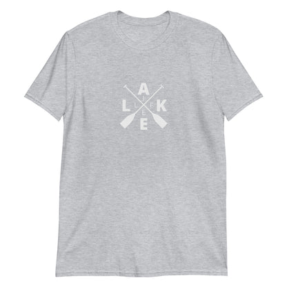 Lake Life X Oars Logo Short-Sleeve Unisex T-Shirt