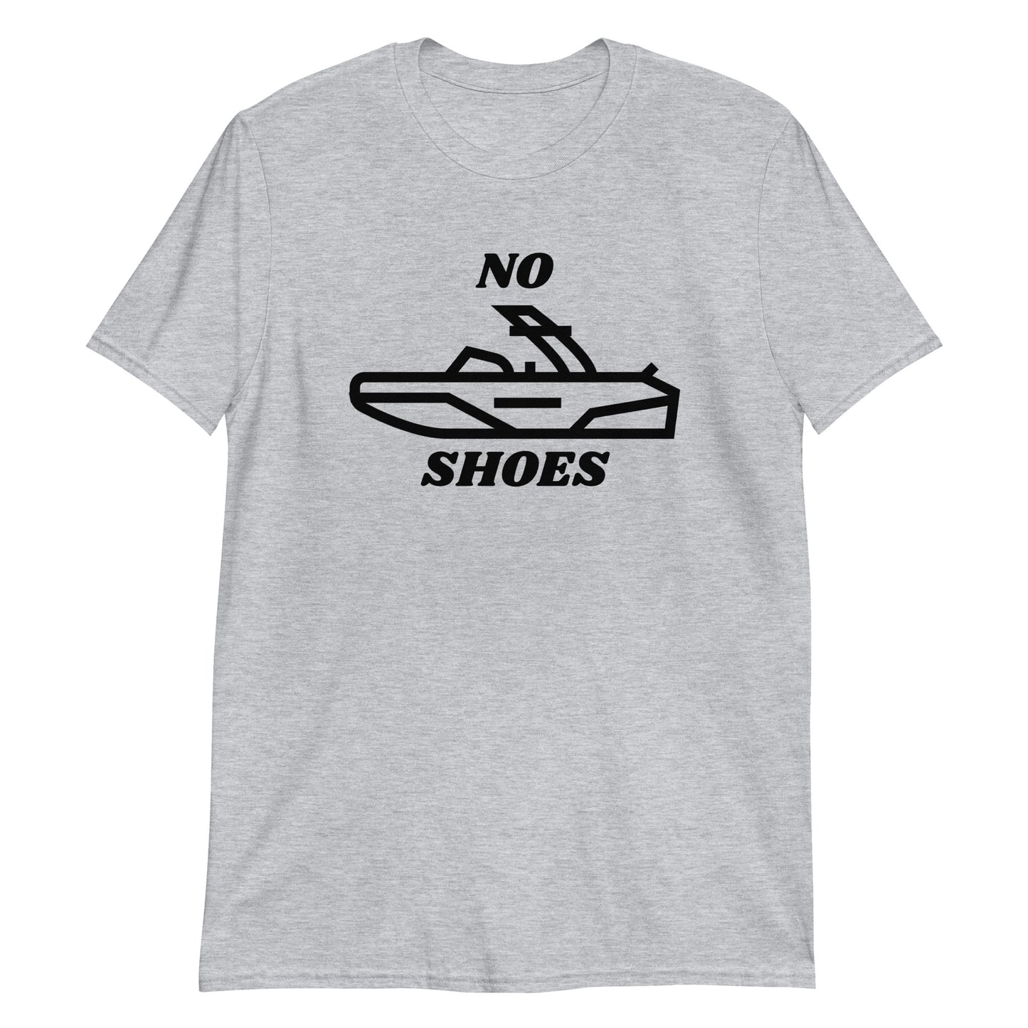 No Shoes on the Boat!  Short-Sleeve Unisex T-Shirt