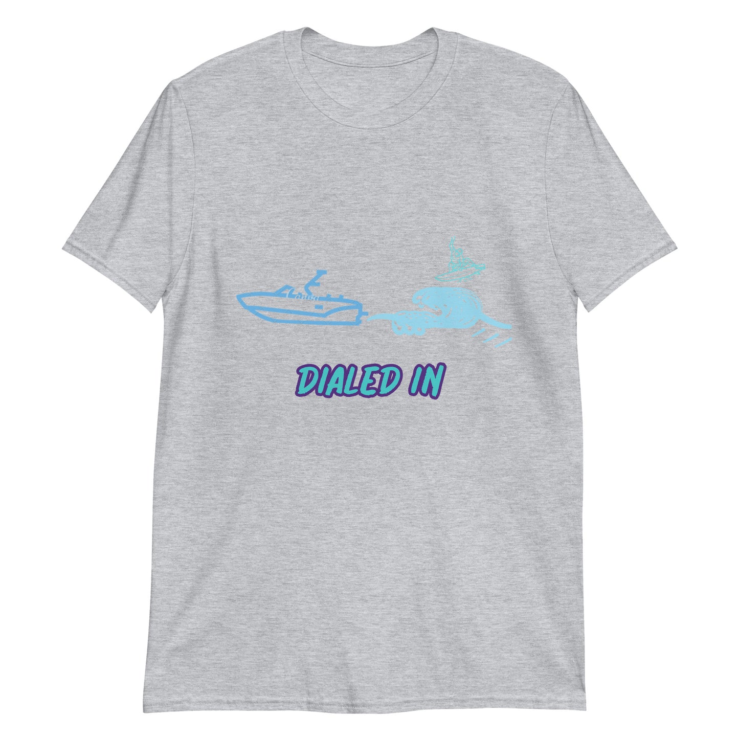 Wakesurf Dialed In Wave Short-Sleeve Unisex T-Shirt