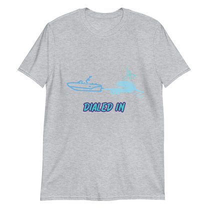 Wakesurf Dialed In Wave Short-Sleeve Unisex T-Shirt