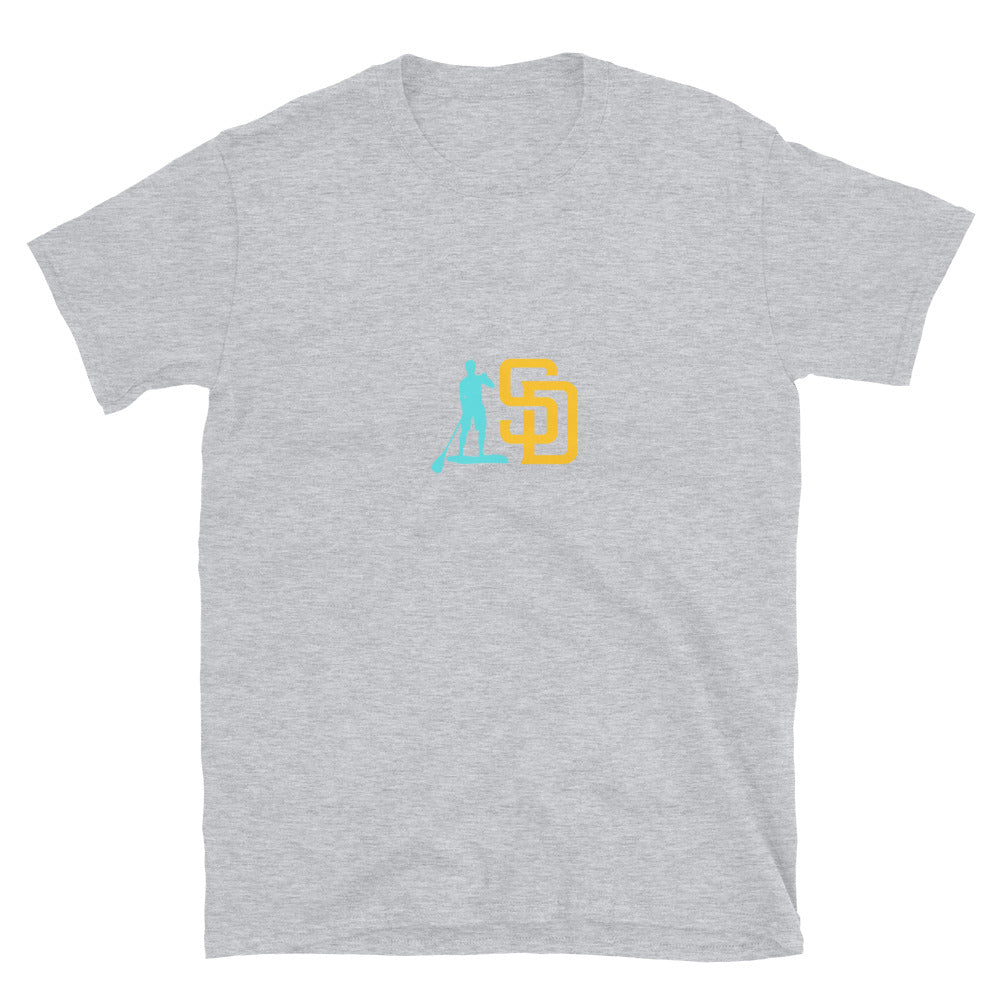 Paddle Board SD San Diego Short-Sleeve Unisex T-Shirt