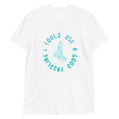 I Could Use A Good Paddling Girl Paddleboarder Short-Sleeve Unisex T-Shirt