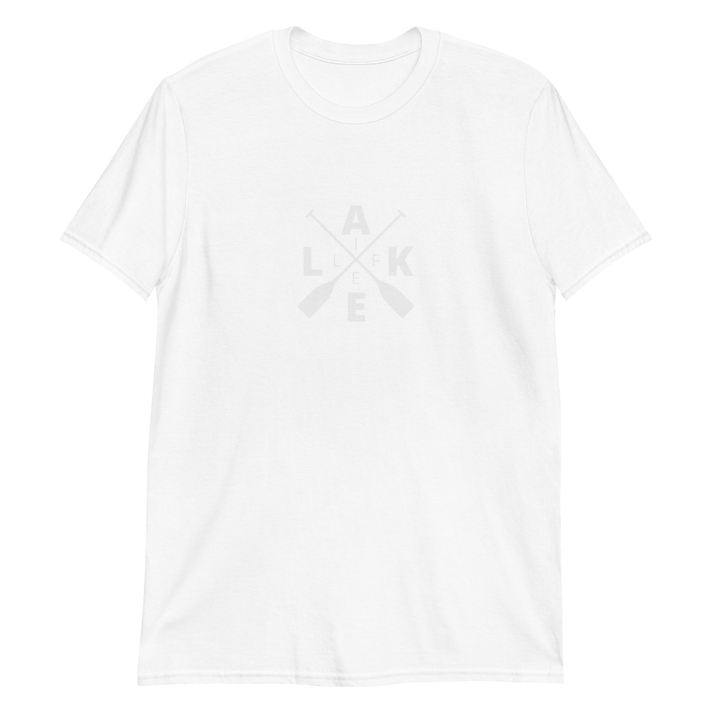 Lake Life X Oars Logo Short-Sleeve Unisex T-Shirt