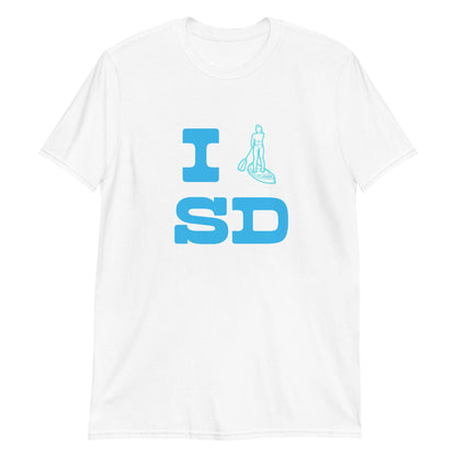 I Paddle SD Woman Paddler Short-Sleeve Unisex T-Shirt