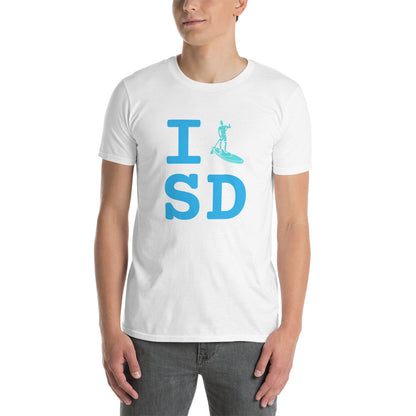 I Paddle SD Male Paddler Short-Sleeve Unisex T-Shirt