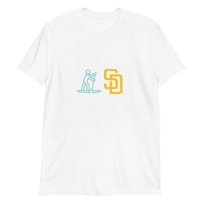 Paddleboard San Diego Short-Sleeve Unisex T-Shirt