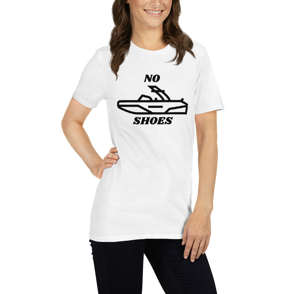 No Shoes on the Boat!  Short-Sleeve Unisex T-Shirt