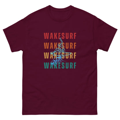 WAKESURF & Jumping Surfer Unisex classic tee