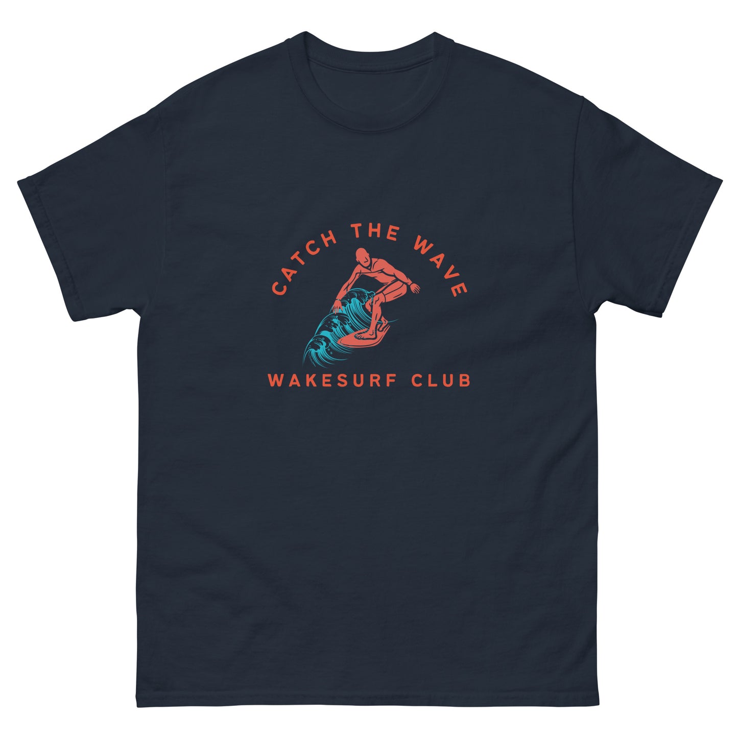 Catch The Wave Wakesurf Club Unisex classic tee