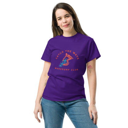 Catch The Wave Wakesurf Club Unisex classic tee