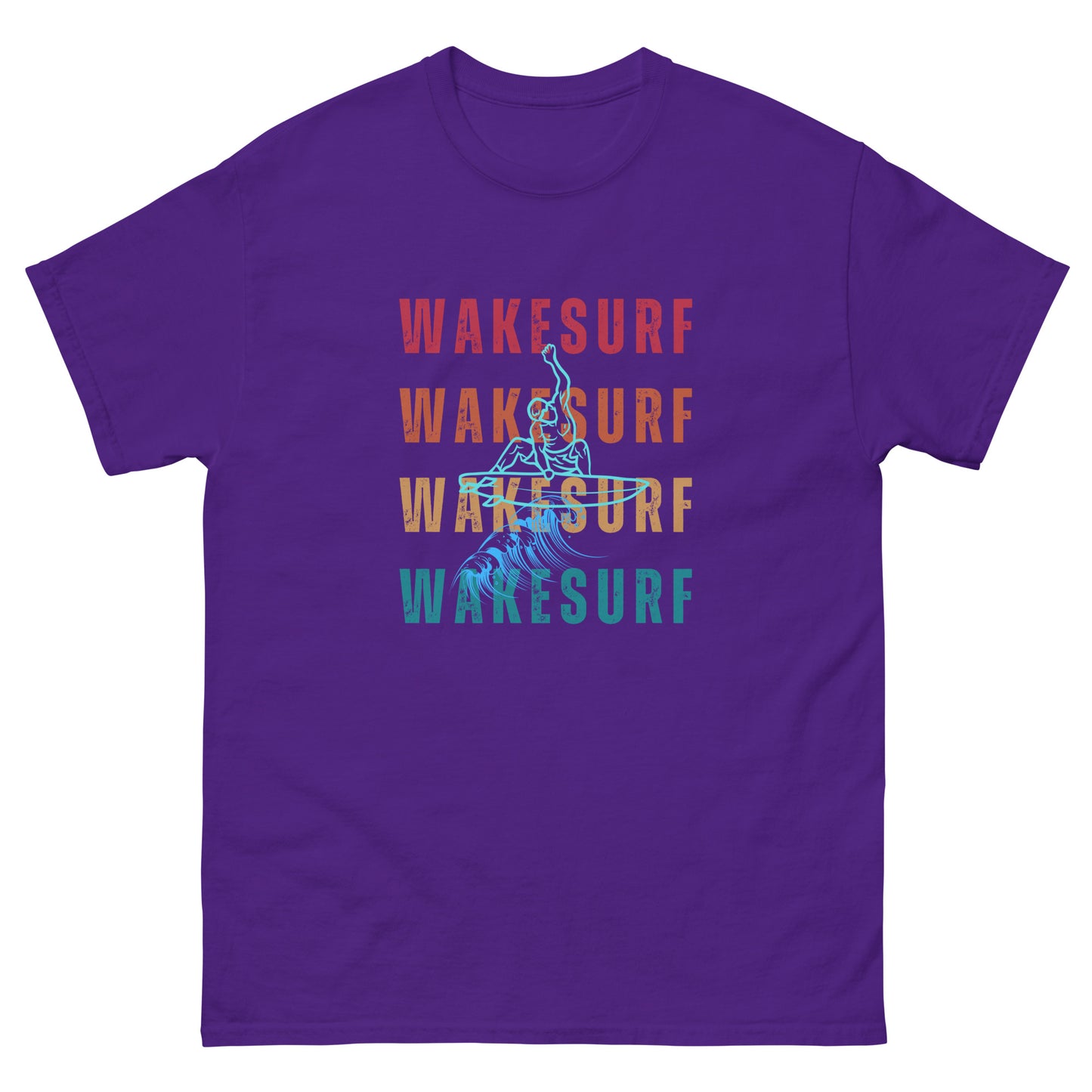 WAKESURF & Jumping Surfer Unisex classic tee