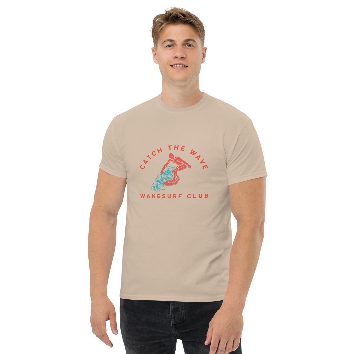 Catch The Wave Wakesurf Club Unisex classic tee