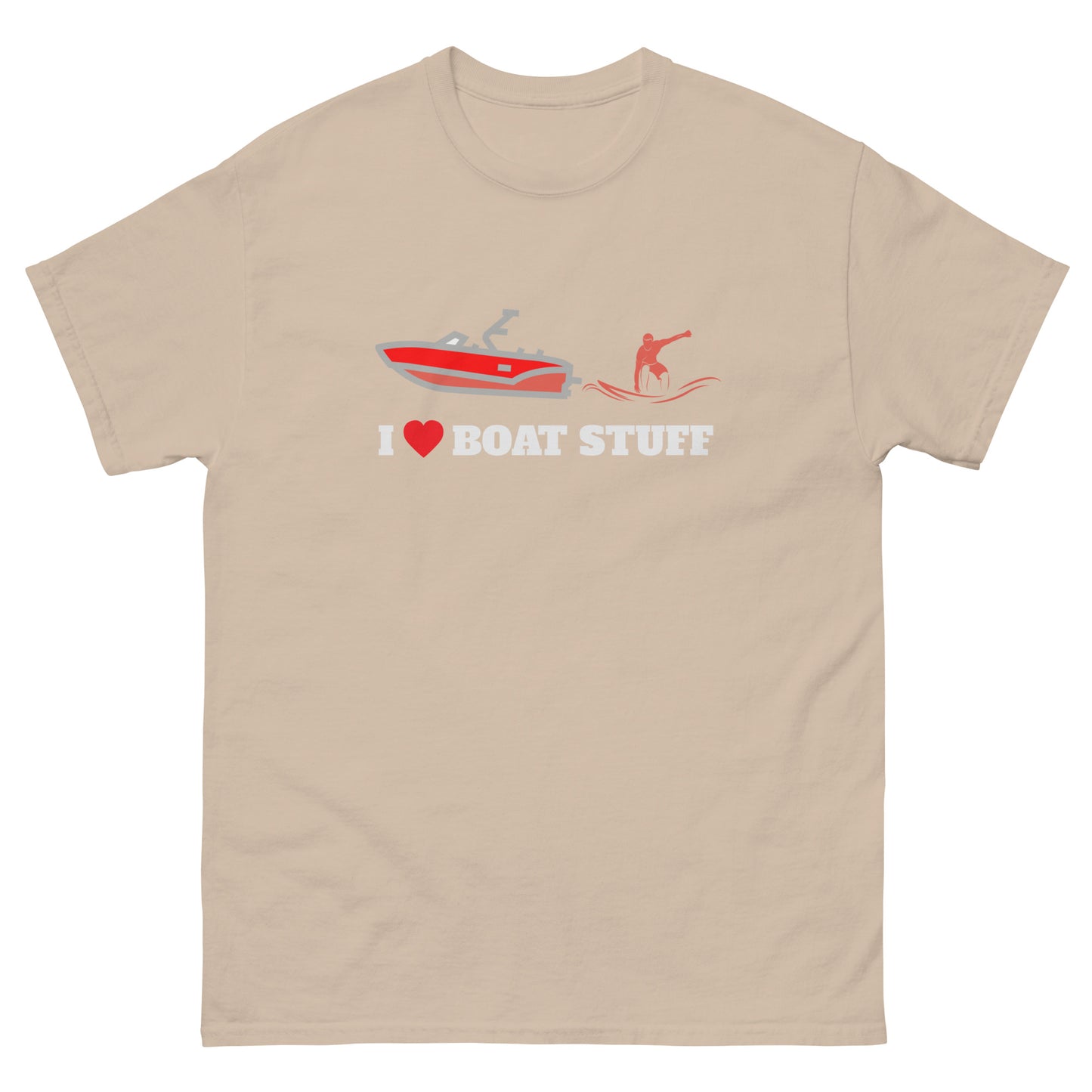 I Heart Boat Stuff Unisex classic tee