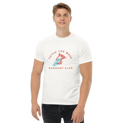 Catch The Wave Wakesurf Club Unisex classic tee