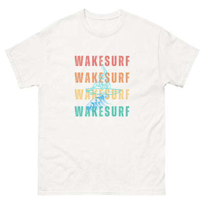 WAKESURF & Jumping Surfer Unisex classic tee