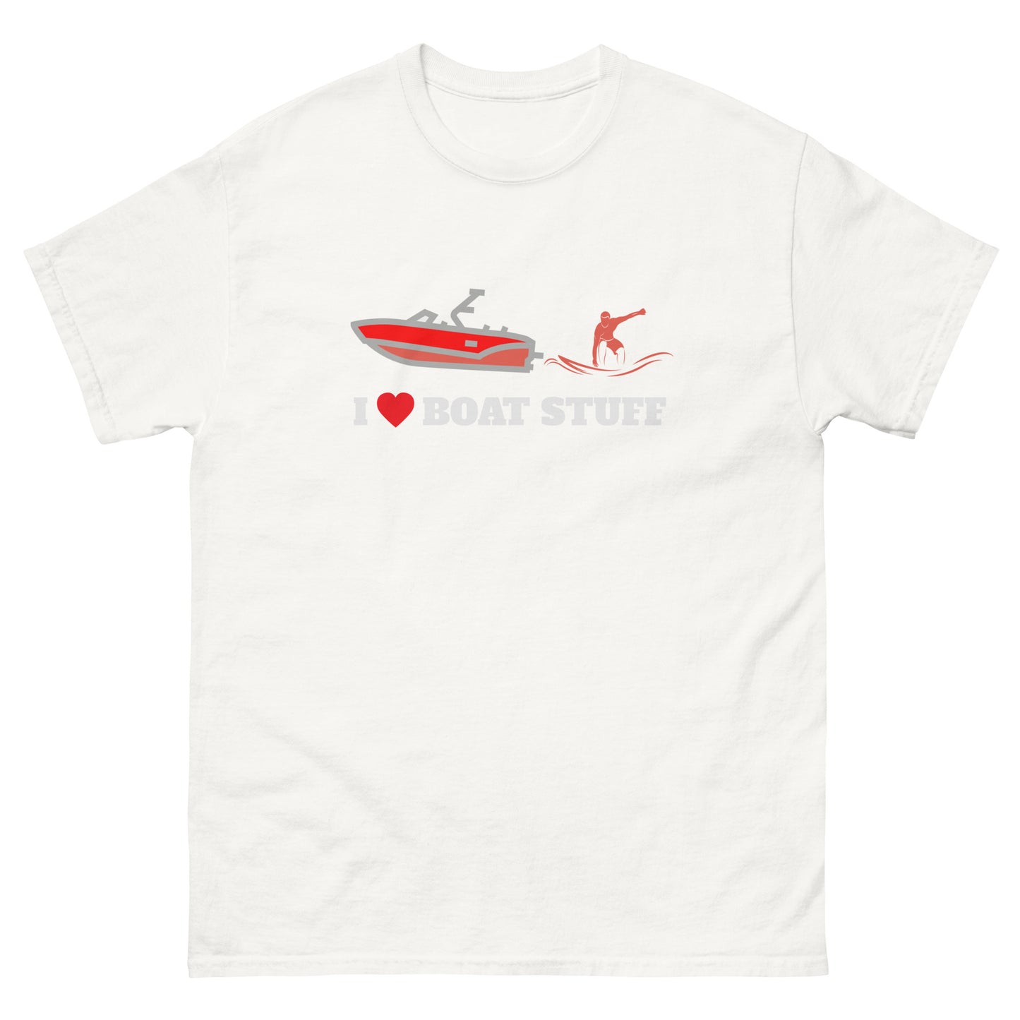 I Heart Boat Stuff Unisex classic tee