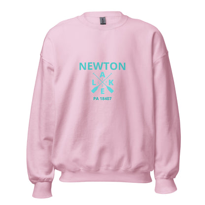 Newton Lake X Oars PA 18407 Unisex Sweatshirt