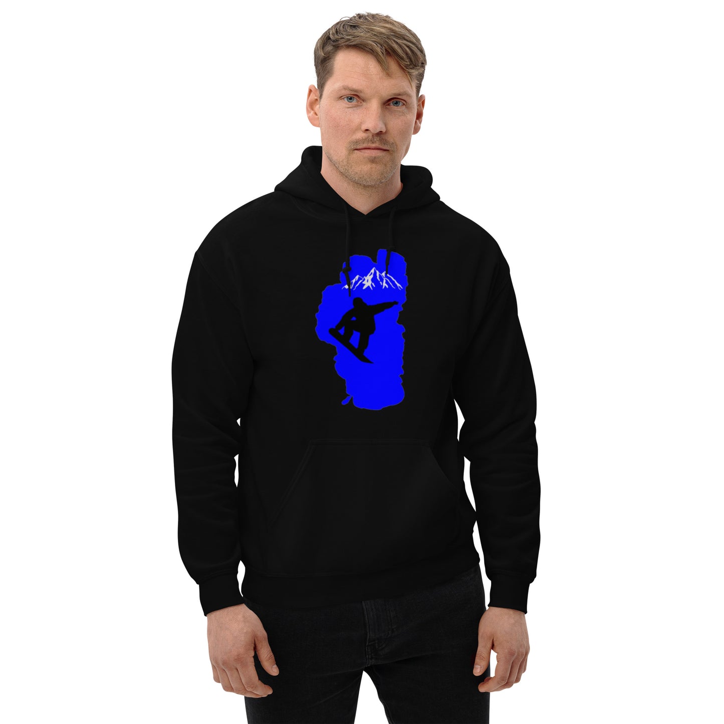 Lake Tahoe Mountains Snowboard Club Unisex Hoodie