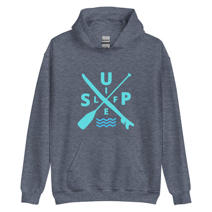 SUP LIEF Paddleboard Vibes - board X paddle Unisex Hoodie