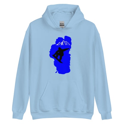 Lake Tahoe Mountains Snowboard Club Unisex Hoodie