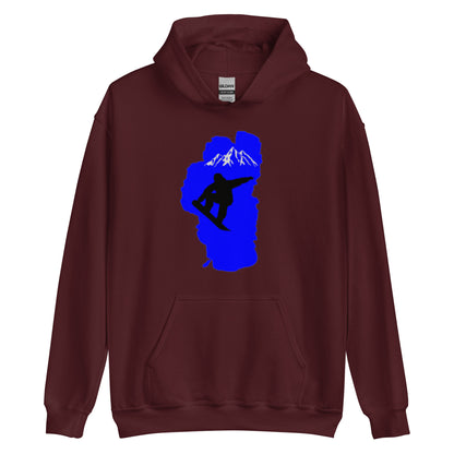 Lake Tahoe Mountains Snowboard Club Unisex Hoodie